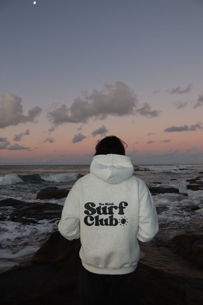 OG WHITE MARLE HOOD