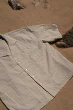 Sand Check Button Up