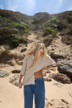 Sand Check Button Up