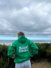 Kelly Green Puff Hood
